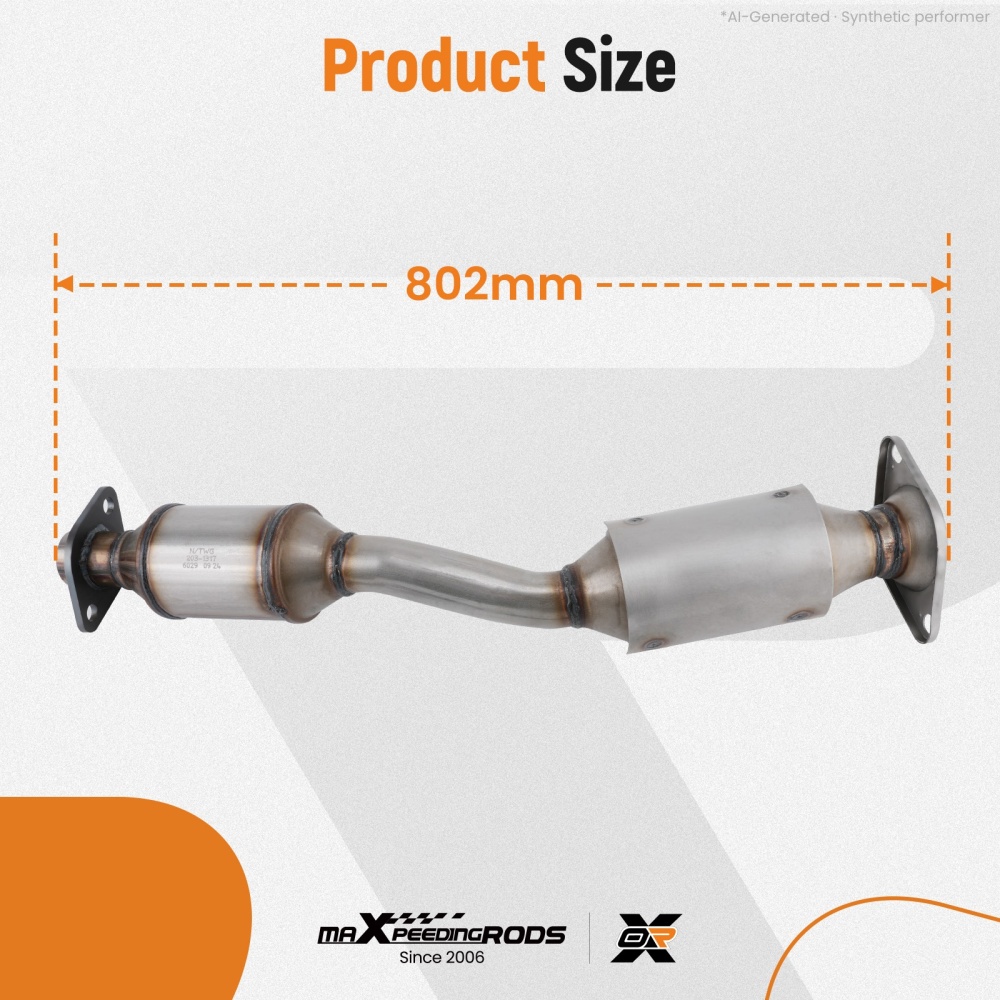 Rear Catalytic Converter compatible for Nissan Sentra 2.0L 2007 2008 2009 2010 2011 2012