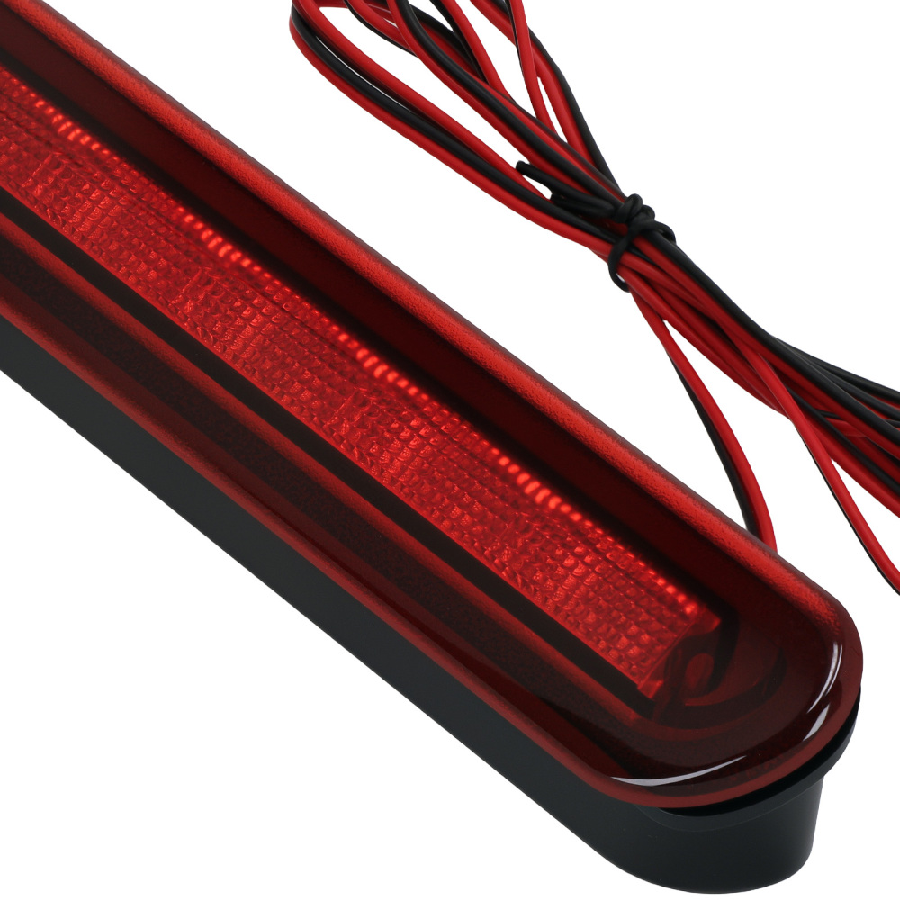 3rd Brake Light Red Cargo Third Lamp For Truck Cap Topper AT-LED-28X30-01