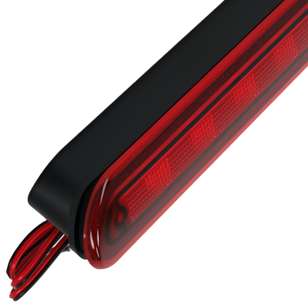 3rd Brake Light Red Cargo Third Lamp For Truck Cap Topper AT-LED-28X30-01