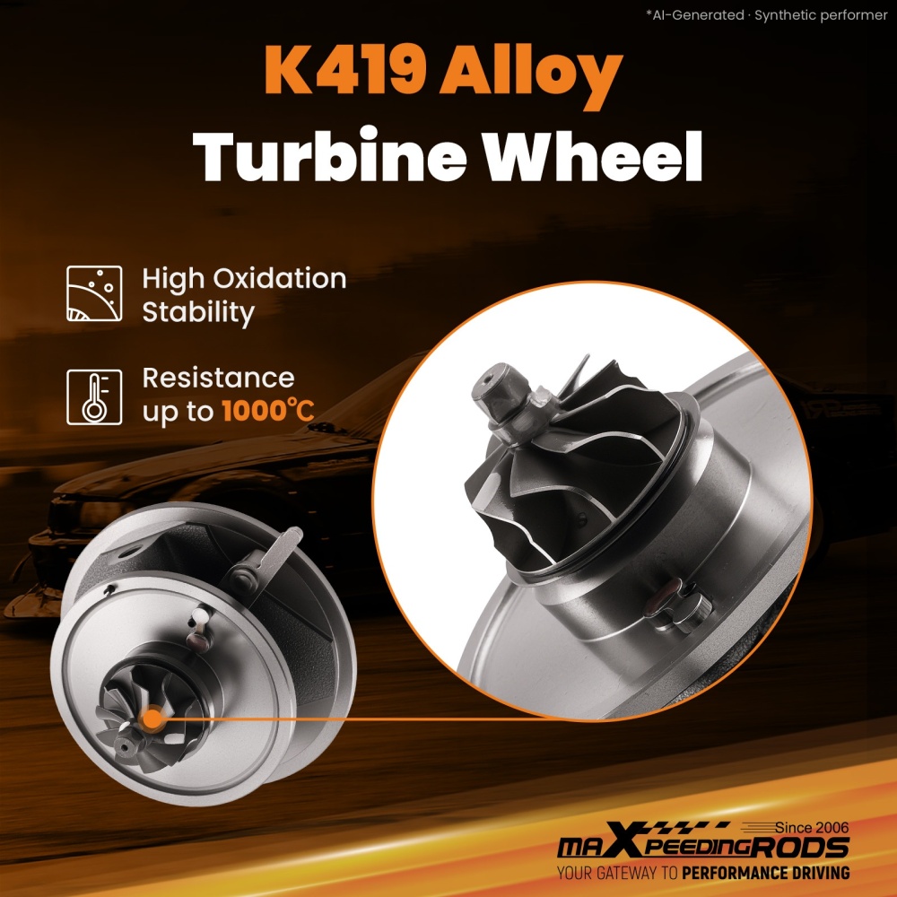 Turbo Cartridge compatible for Renault Modus Scenis II Megane II 106HP 78KW 54399880030