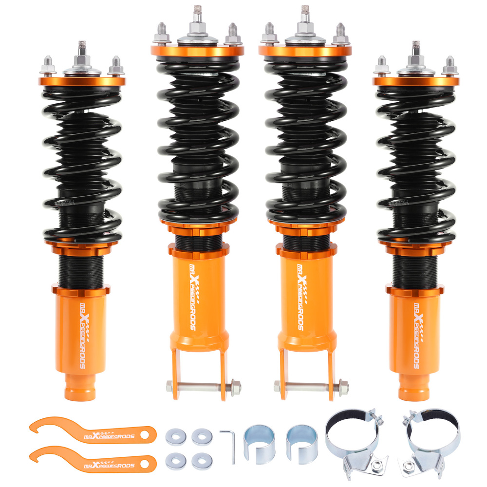 Kit Assetto a Ghiera Ammortizzatori compatibile per Honda Civic EC ED EE EF 1988-1991 CR-X