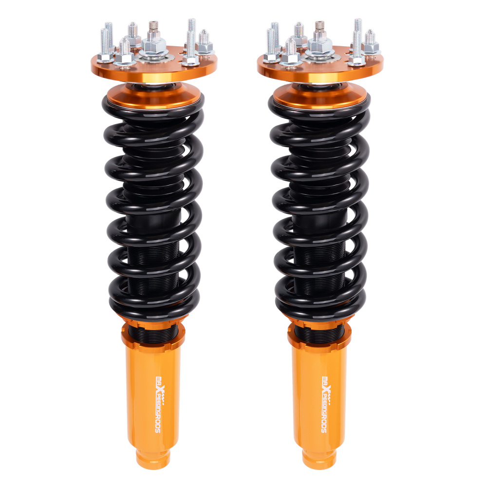 Maxpeedingrods Amortiguador Coilovers Kits de suspensión 24 vías ajustables Compatible para Honda Accord 2003-2007