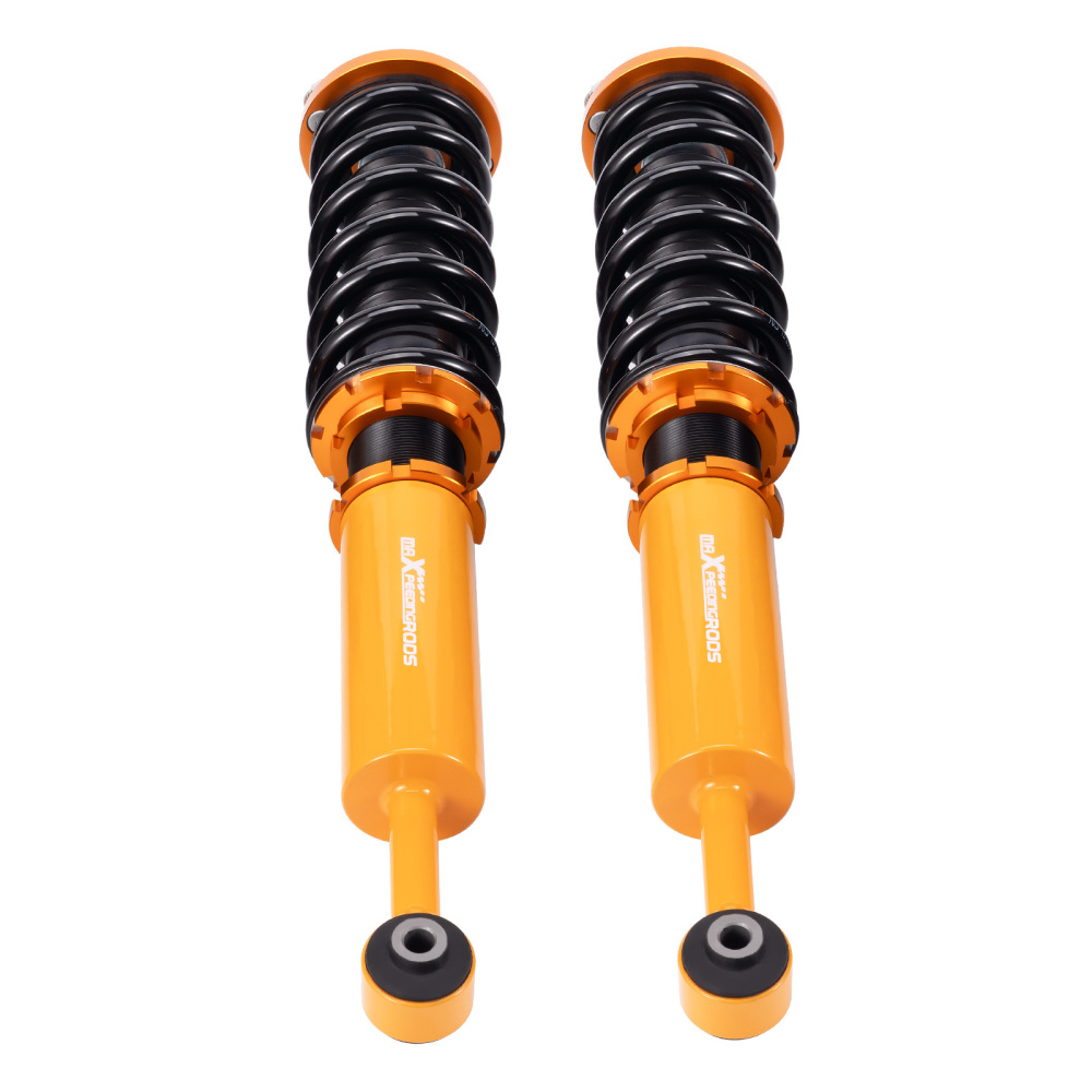 Maxpeedingrods Amortiguador Coilovers Kits de suspensión 24 vías ajustables Compatible para Honda Accord 2003-2007