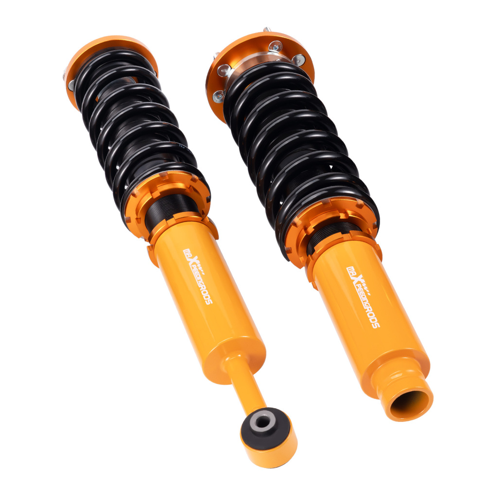 Maxpeedingrods Amortiguador Coilovers Kits de suspensión 24 vías ajustables Compatible para Honda Accord 2003-2007