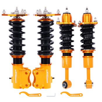 24 Way Adj. Suspension Coilover Kit compatible for Mitsubishi Lancer Ralliart compatible for FWD 2002-2006