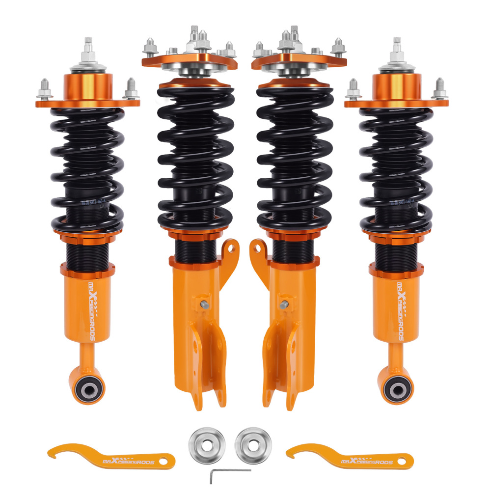 Kit Assetto a Ghiera Ammortizzatori compatibile per Mitsubishi Lancer 8 CX / CY 2008-2016