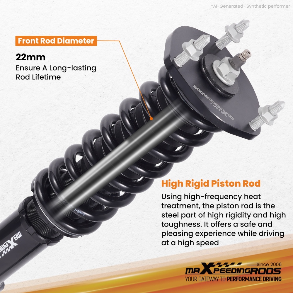 Performance Coilovers compatible for Mazda MX5 Miata (NC) 06-15