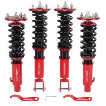 Maxpeedingrods Coilover Lowering Kit Adjustable Damper compatible for ACURA TL 09-14