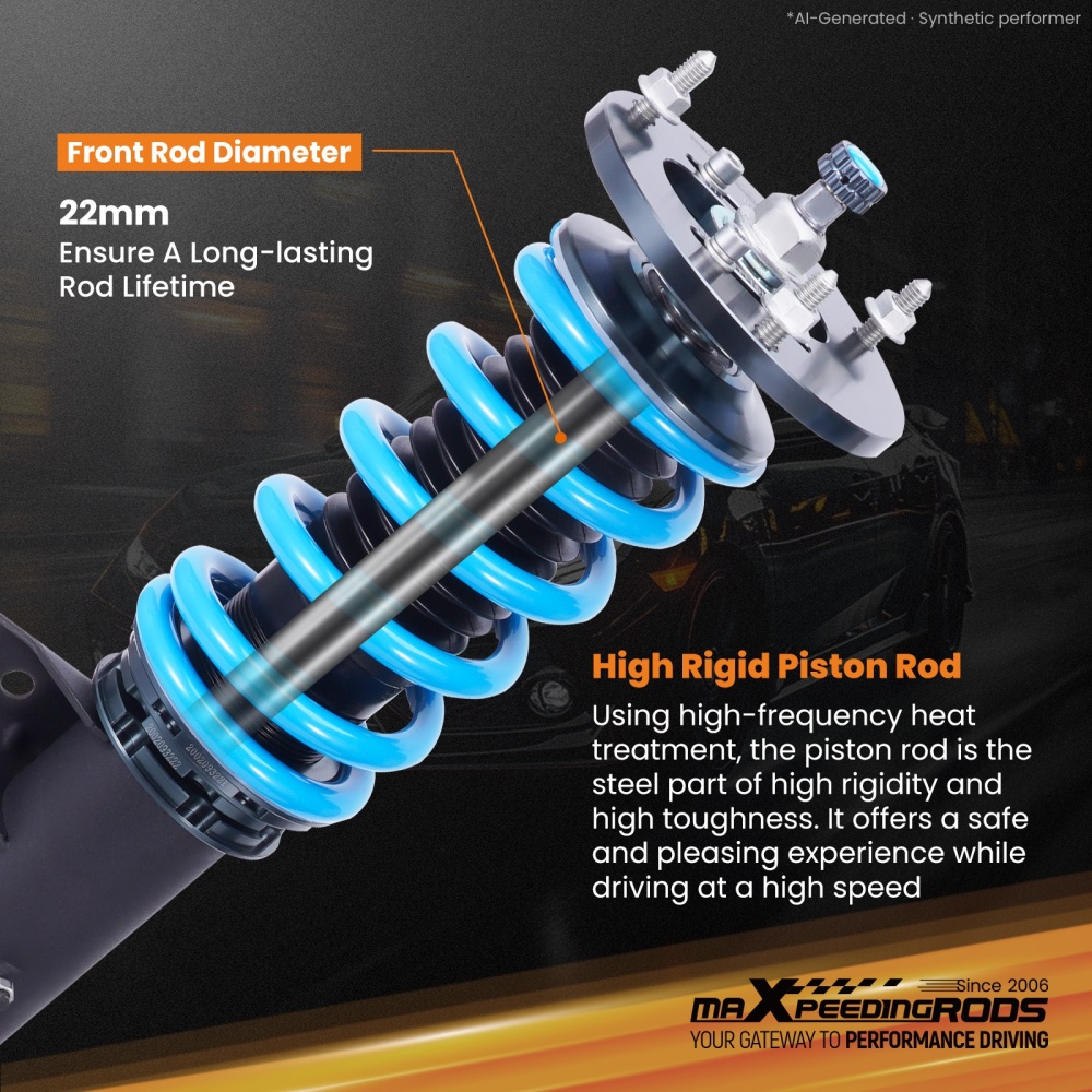 Upgrade Coilover Kit compatible for BMW 3 Series E36 Compact 1994-2000 316 318 323
