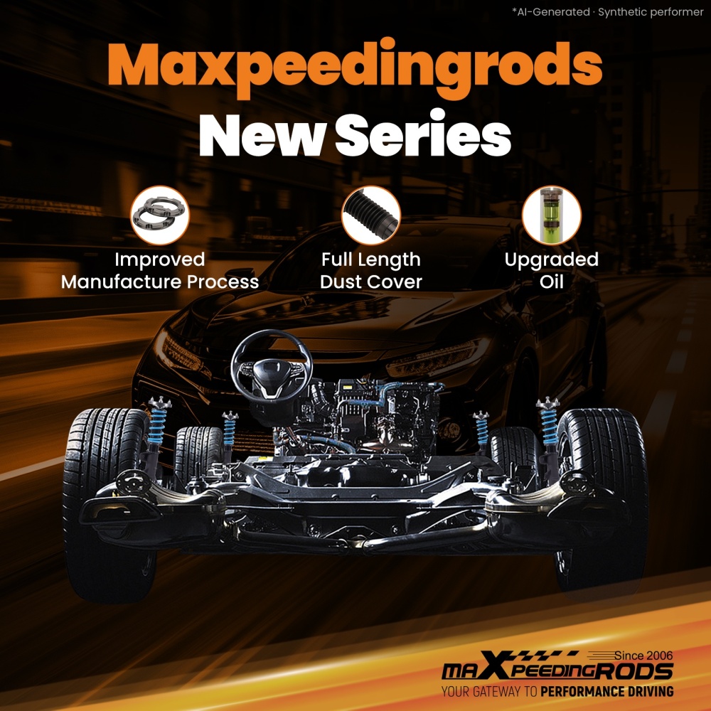 MaXpeedingrods T6 Racing Coilover Suspension Lowering Kit compatible for BMW Z3 E36 96-02