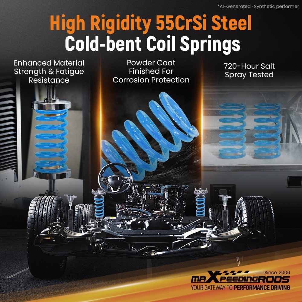 MaXpeedingrods T6 Coilover Suspension Kit compatible for Mazda 3 (BP) Sedan Hatchback 2019+