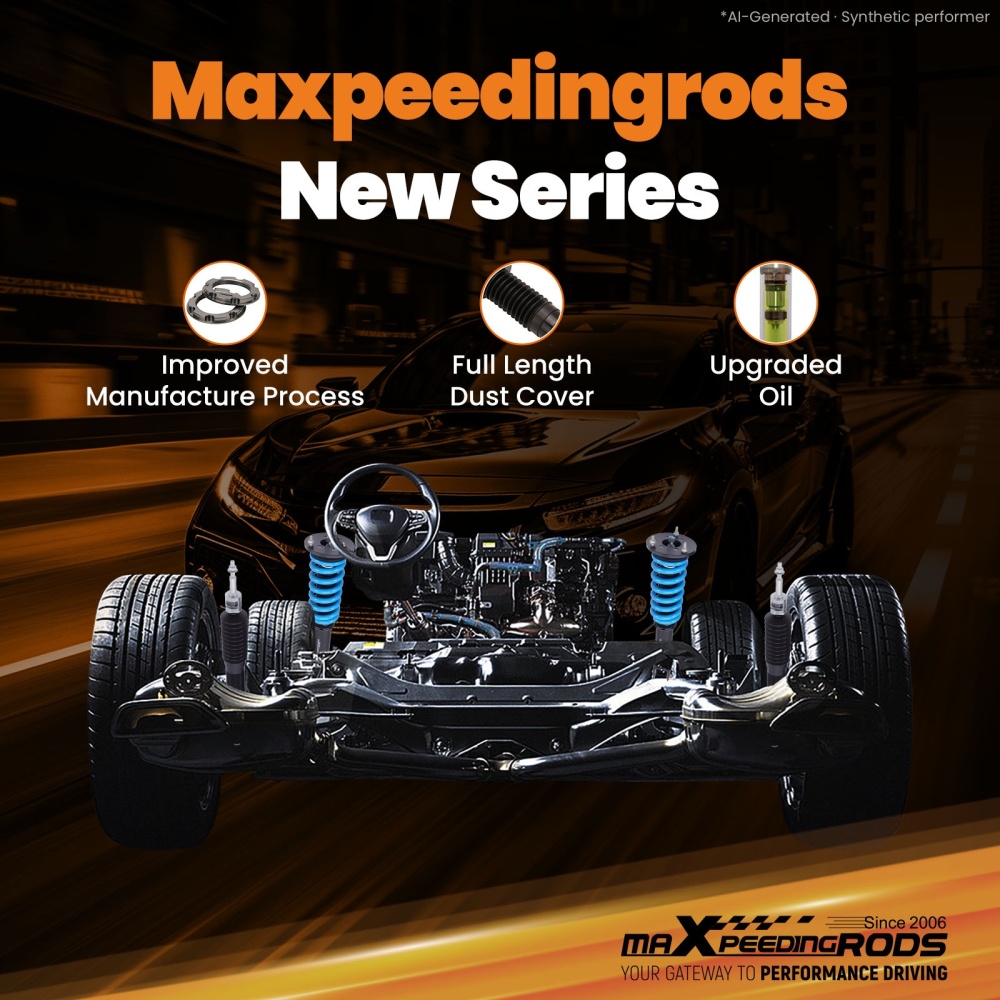 MaXpeedingrods T6 Coilovers Lowering Kit compatible for Jaguar XE RWD 2016-2021