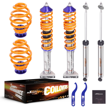 MaXpeedingrods Comfort 1 Coilovers Lowering Kit compatible for BMW 3 series E36 Coupe 91-99