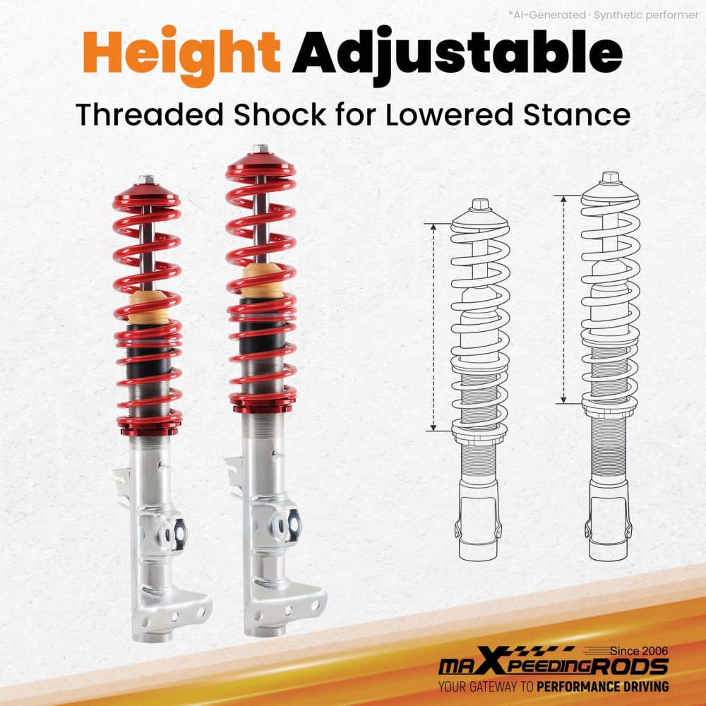 Coilovers compatible for BMW E36 3-series Compact 316i 318tds Adjustable Suspension