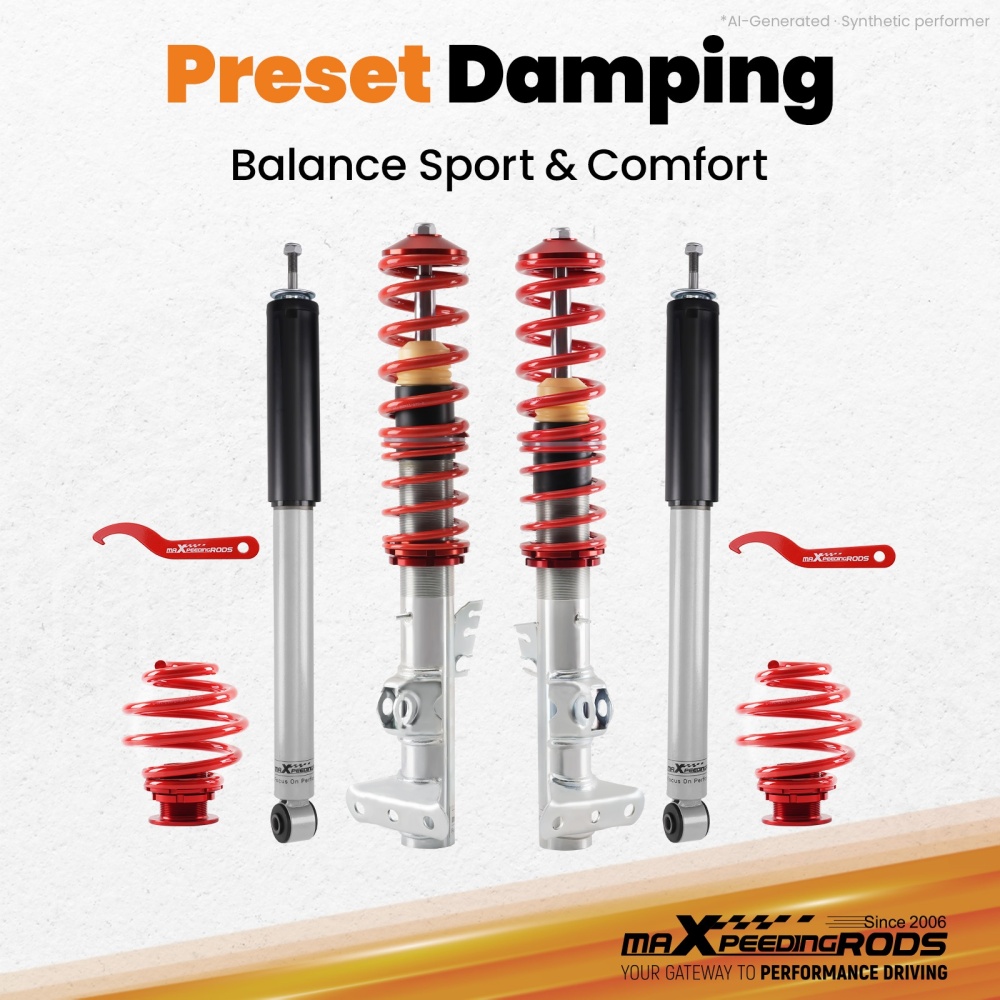 Coilovers compatible for BMW E36 3-series Compact 316i 318tds Adjustable Suspension