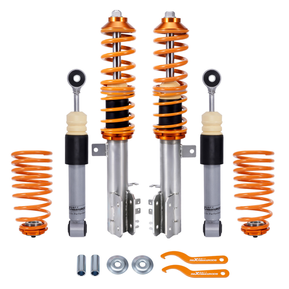 Amortisseurs Combinés Filetés compatible pour Fiat 500 312 compatible pour Abarth Panda compatible pour Lancia Coilovers