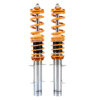 Compatible for VW Volkswagen Golf MK4 1J Adjustable Suspension Strut Springs Kit Coilovers Lowering Kit