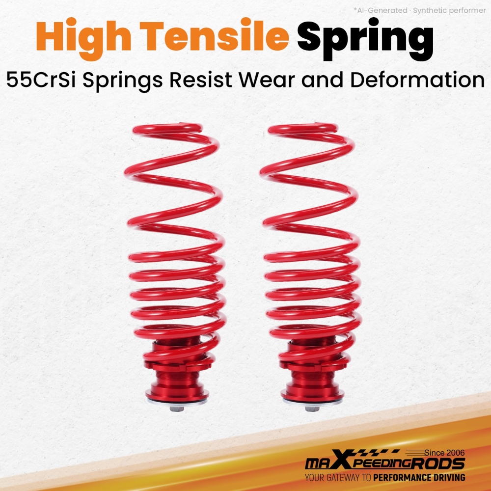 Rear Coilovers suspension lowering compatible for VW Golf mk 4 1998 - 2004
