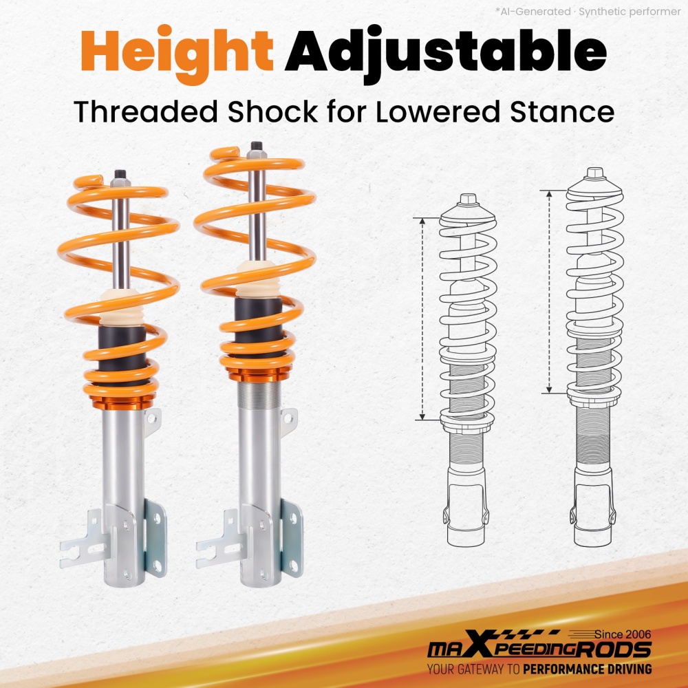 Coilovers Suspension Kit compatible for Vauxhall Astra H MK5 04 -10 VXR Van CDTi Zafira B