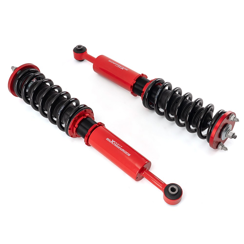 Maxpeedingrods Kits de suspensión Coilovers de puntal de bobina de altura ajustable Compatible para Honda Accord 2003-2007