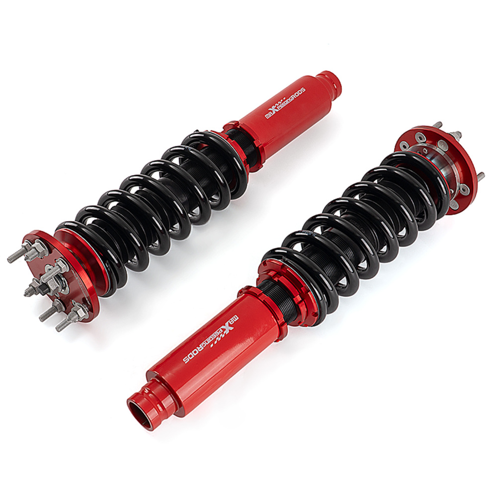 Maxpeedingrods Kits de suspensión Coilovers de puntal de bobina de altura ajustable Compatible para Honda Accord 2003-2007