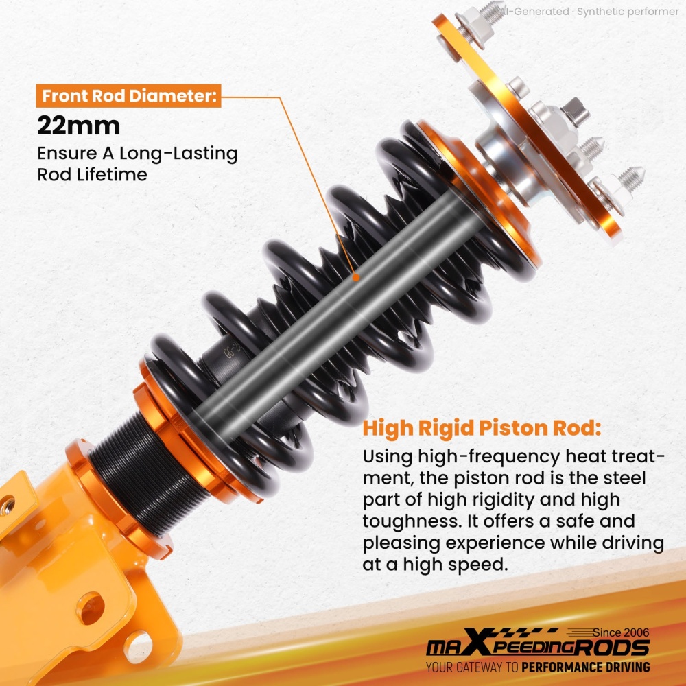 Coilovers compatible for Nissan S14 200SX Silvia 240SX Adjustable Height Suspension Struts