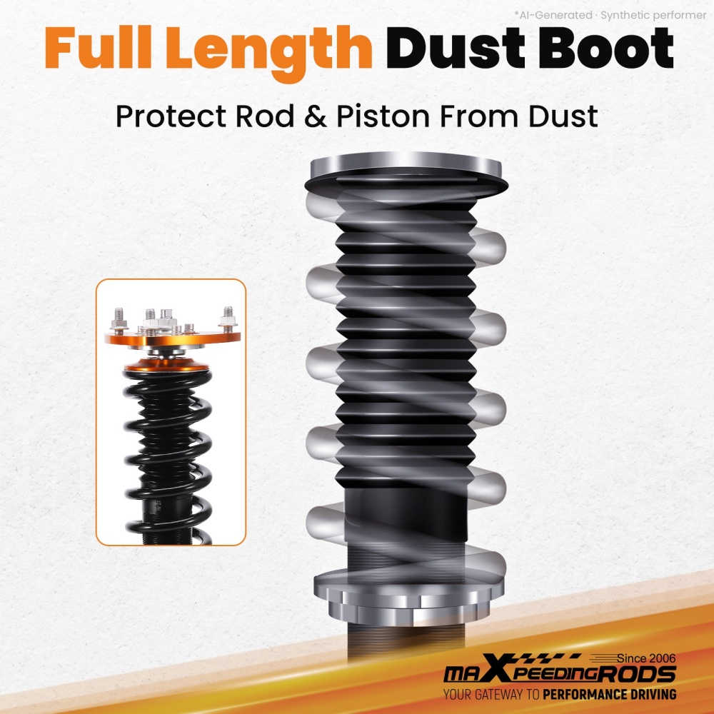 Compatible for Honda Odyssey 1999 - 2004 Shock Absorbers Adjustable Height Coilovers Suspension Kit Lowering Kit