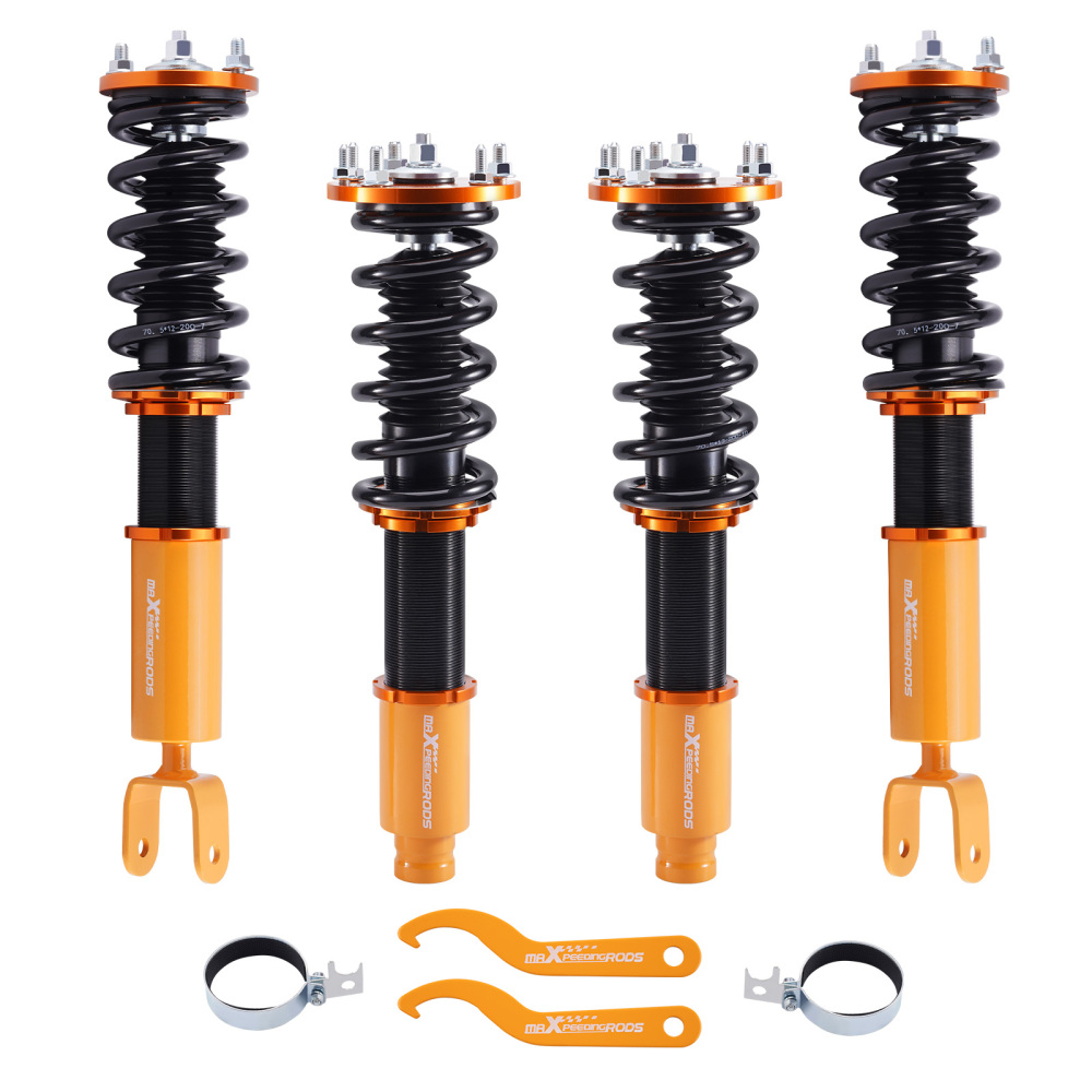 MaXpeedingrods Adjutsbale Coilovers Suspension Kit compatible for Honda Accord 2008-2012