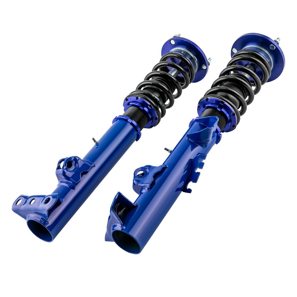 Maxpeedingrods Coilover Amortiguador Struts Kit de altura ajustable compatible para BMW 3 (E36) sedán/Convertible/coupé