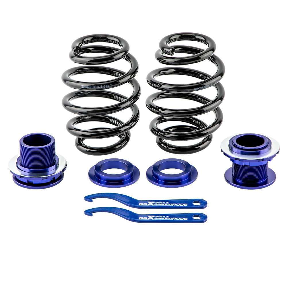 Maxpeedingrods Coilover Amortiguador Struts Kit de altura ajustable compatible para BMW 3 (E36) sedán/Convertible/coupé