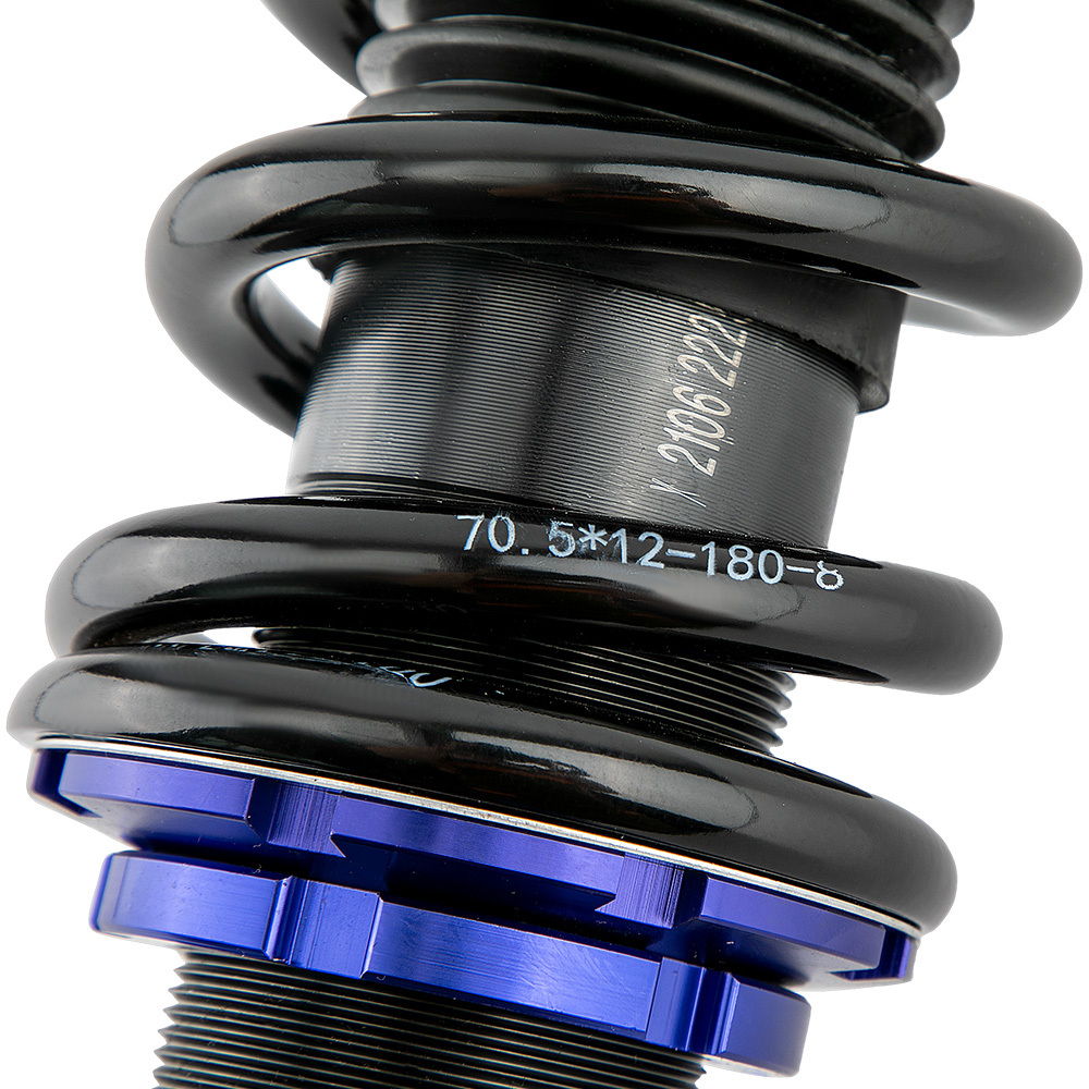 Maxpeedingrods Coilover Amortiguador Struts Kit de altura ajustable compatible para BMW 3 (E36) sedán/Convertible/coupé