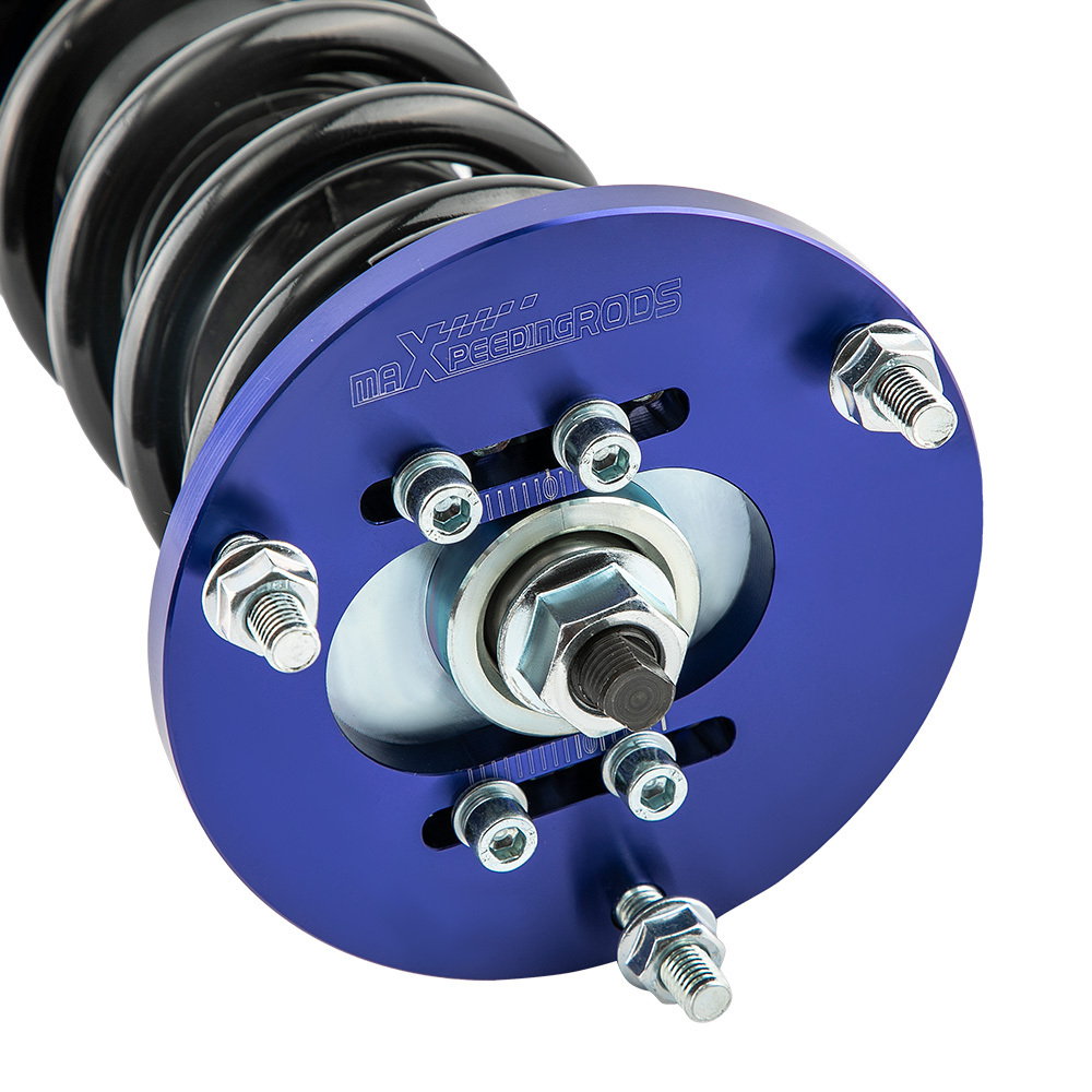 Maxpeedingrods Coilover Amortiguador Struts Kit de altura ajustable compatible para BMW 3 (E36) sedán/Convertible/coupé