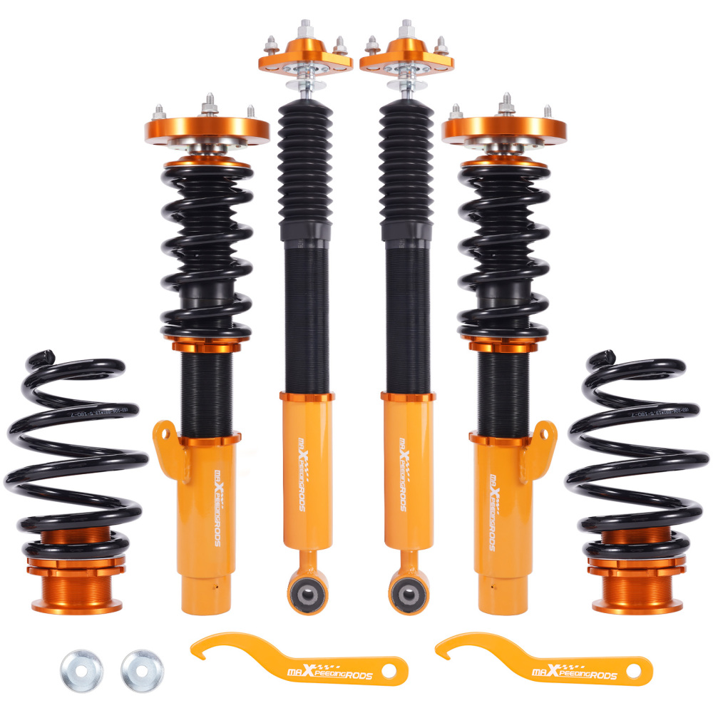 Coilovers Shock Dampers Springs Lowering Kit compatible for BMW E46 sedan 330i 325i 328i 1998-2005