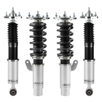 Compatible for BMW E46 3 Series 1998-2006 Height And Damper Adjustable Coilover Suspension Kit Lowering Kit
