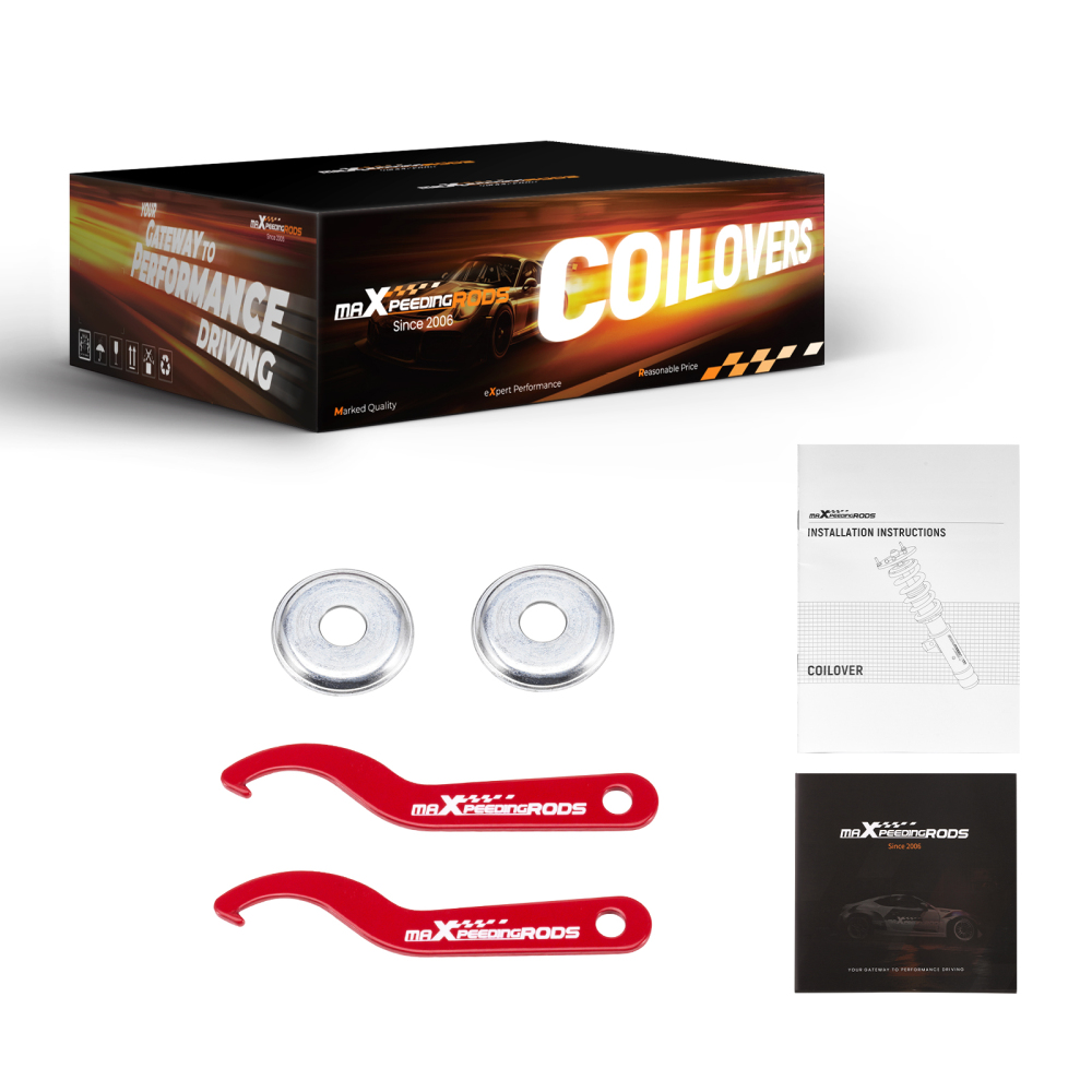 Adj. Coilover de suspensión de altura compatible para Lexus IS 250 350 RWD 06-13 Amortiguadores