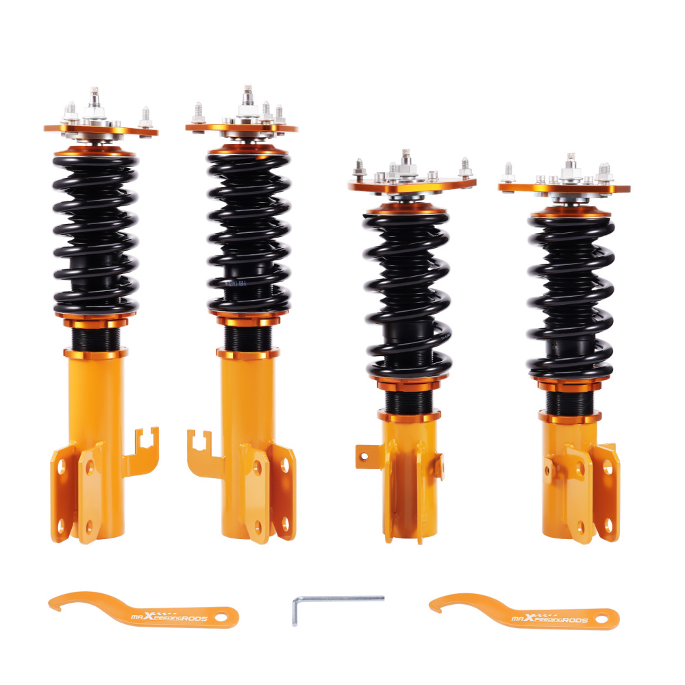 Adj. Damper+Height Coilovers Shocks compatible for Subaru Impreza WRX GC8 STI 93-01 Struts