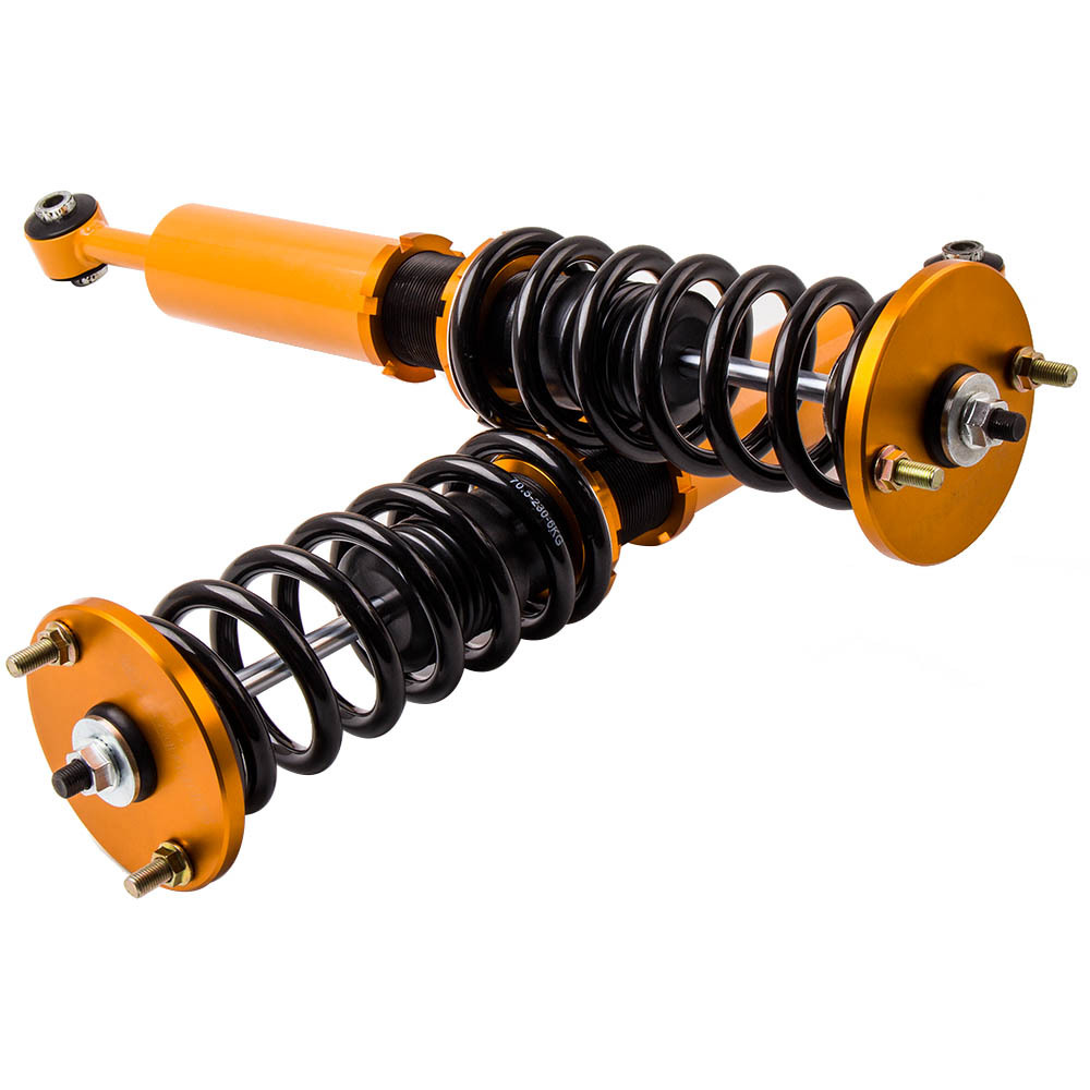 Maxpeedingrods Kits de descenso de suspensión de coilover Compatible para Honda Accord VII sedán de 4 puertas CM4/CM5/CM6 2003-2007