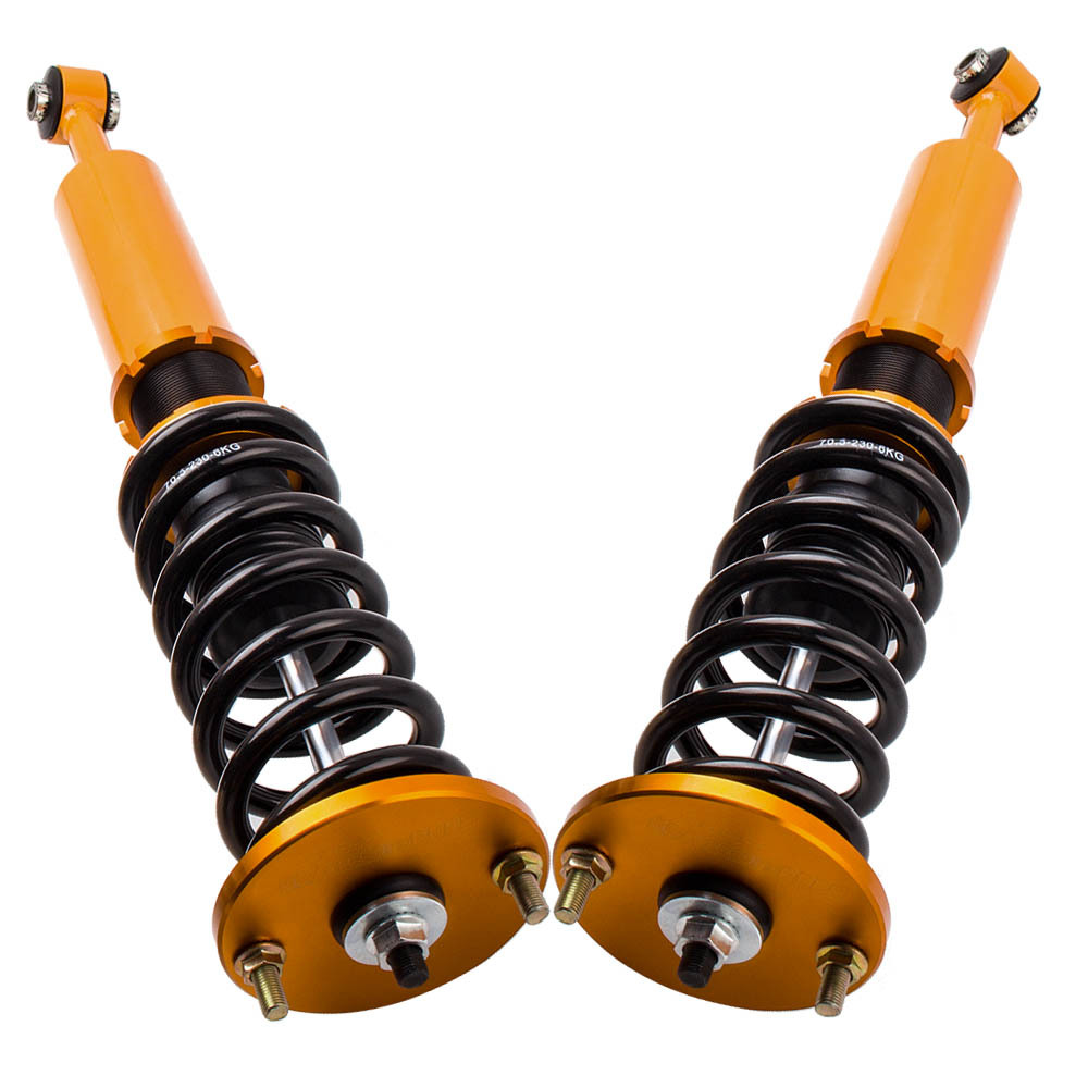 Maxpeedingrods Kits de descenso de suspensión de coilover Compatible para Honda Accord VII sedán de 4 puertas CM4/CM5/CM6 2003-2007