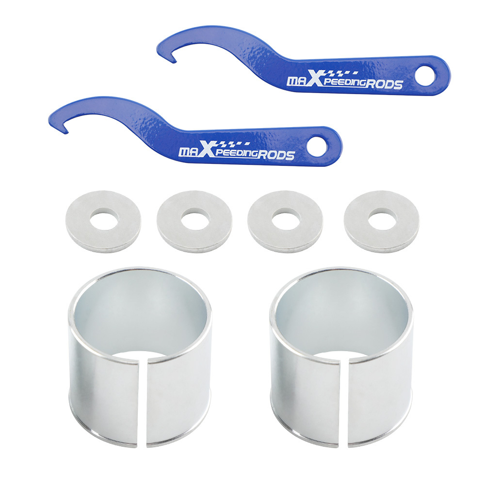 Maxpeedingrods Kit de suspensión delantera y trasera con amortiguadores Compatible para Honda CR-X del Sol 1992-1995 EG (EG1)