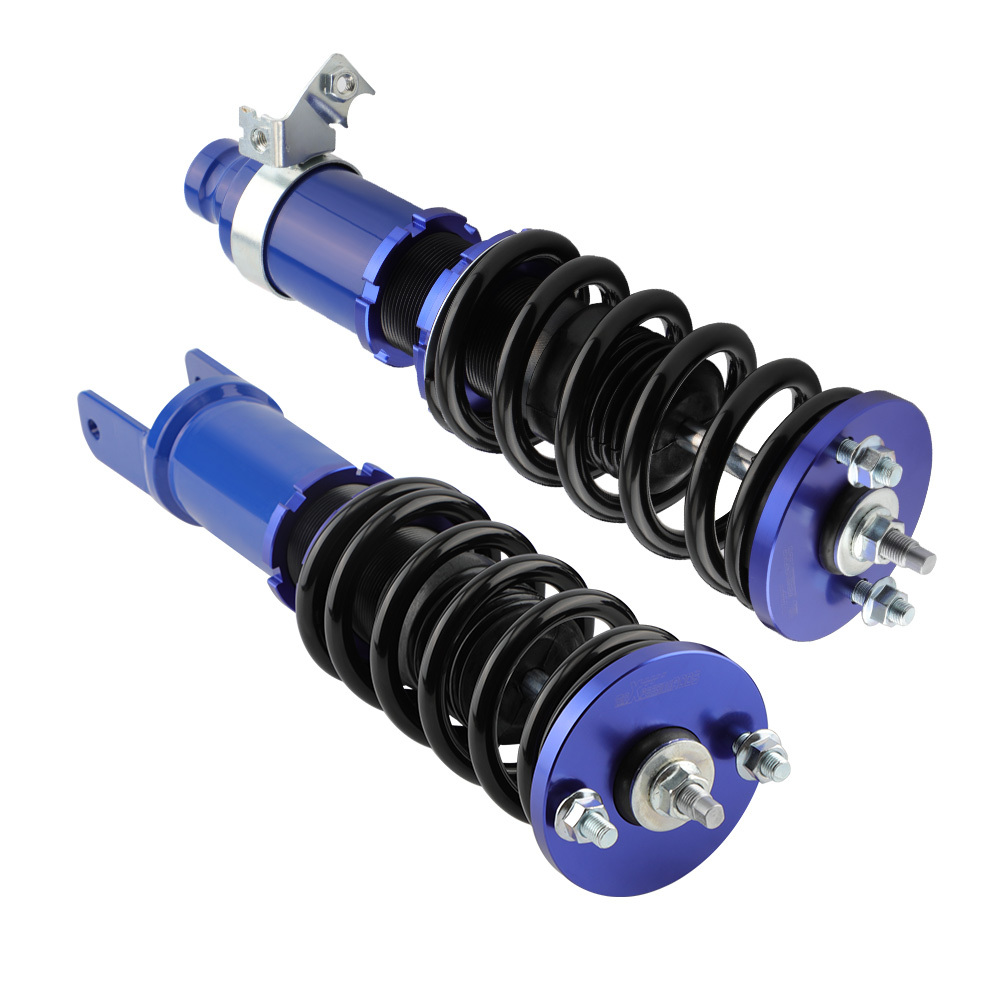 Maxpeedingrods Kit de suspensión delantera y trasera con amortiguadores Compatible para Honda CR-X del Sol 1992-1995 EG (EG1)