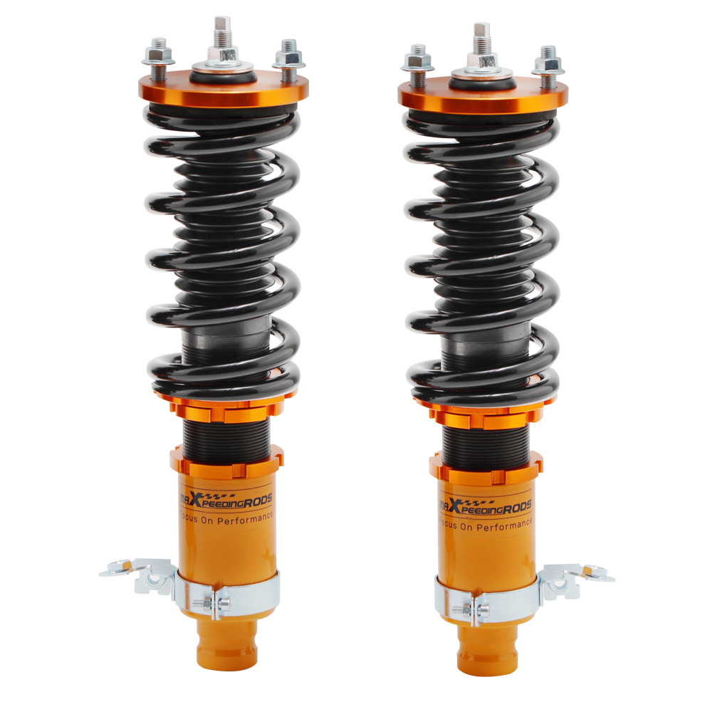 Maxpeedingrods - Kits de descenso de suspensión con coilover completo Compatible para Acura Integra 1990 -1993 DA DB