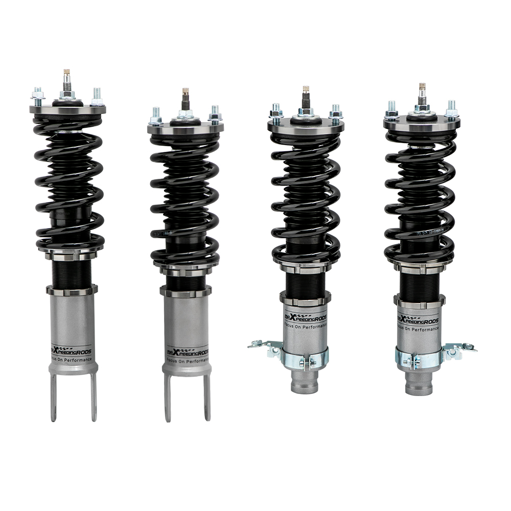 Maxpeedingrods Tuning Full Coilovers Kit suspensiones amortiguador ajustable Compatible para Honda Civic 1988-1991 EC ED EE EF