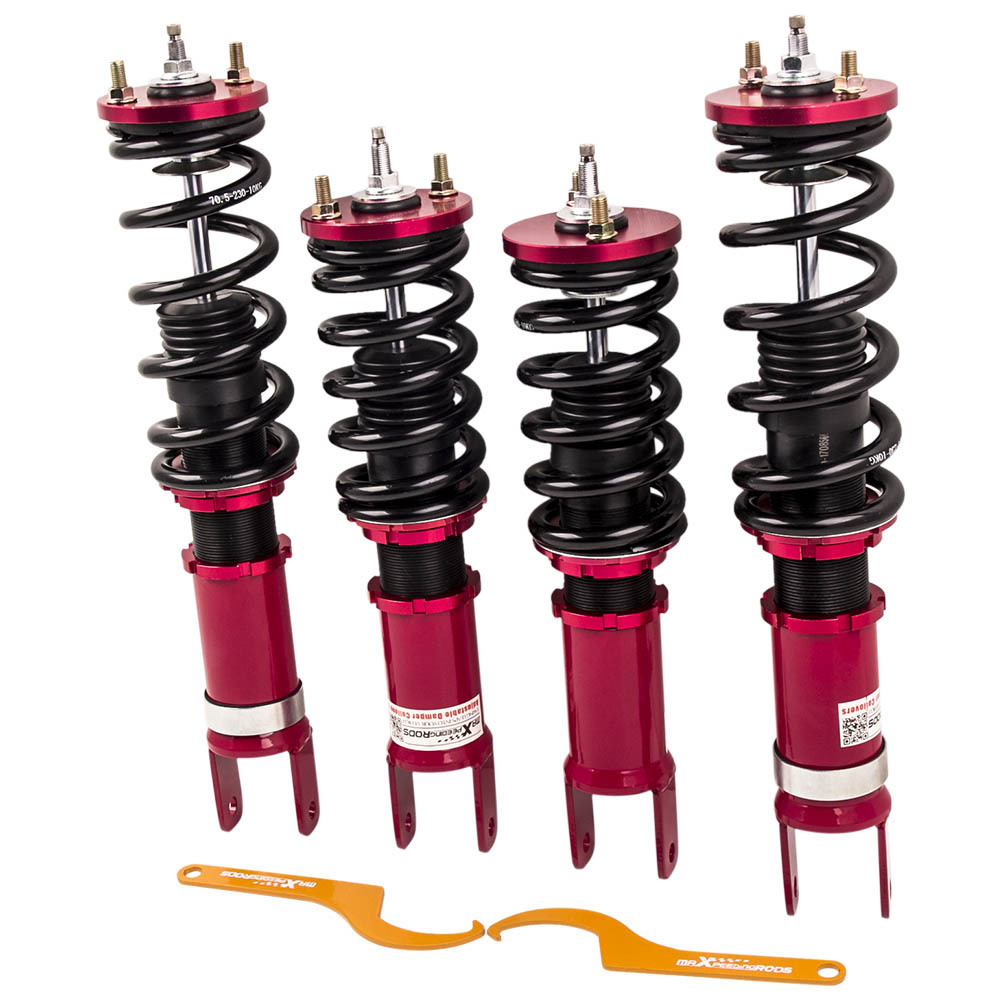 24 Maneras Ajustable Amortiguador compatible para Honda S2000 AP1 AP2 F20C shocks