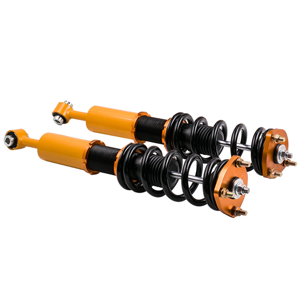 4x Kits Coilovers Suspensión Roscada Amortiguador Muelle compatible para Lexus IS300 01-05