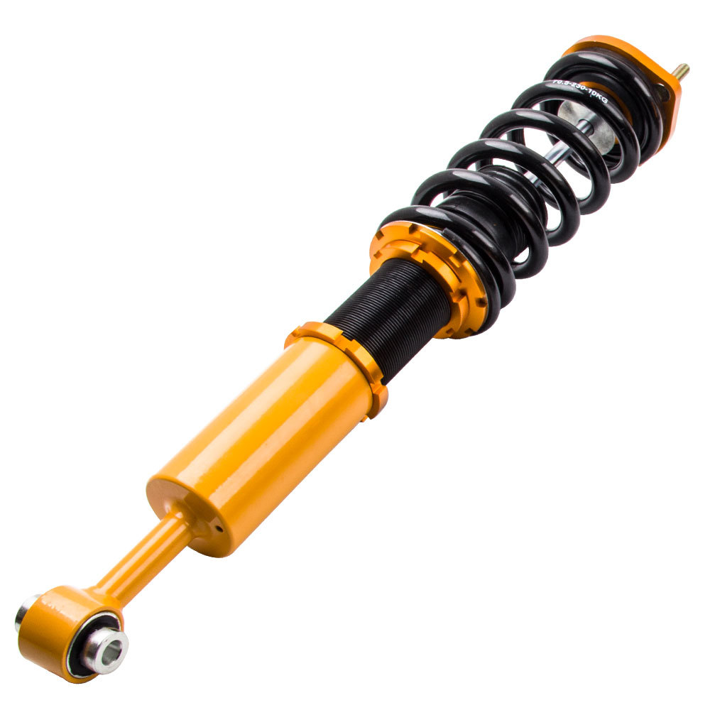4x Kits Coilovers Suspensión Roscada Amortiguador Muelle compatible para Lexus IS300 01-05