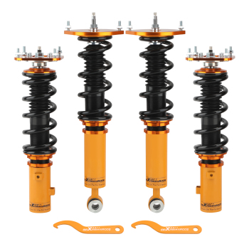 Maxpeedingrods Coilovers 24-WAY Damper Lowering Struts compatible for Mazda RX-7 FC 85-92