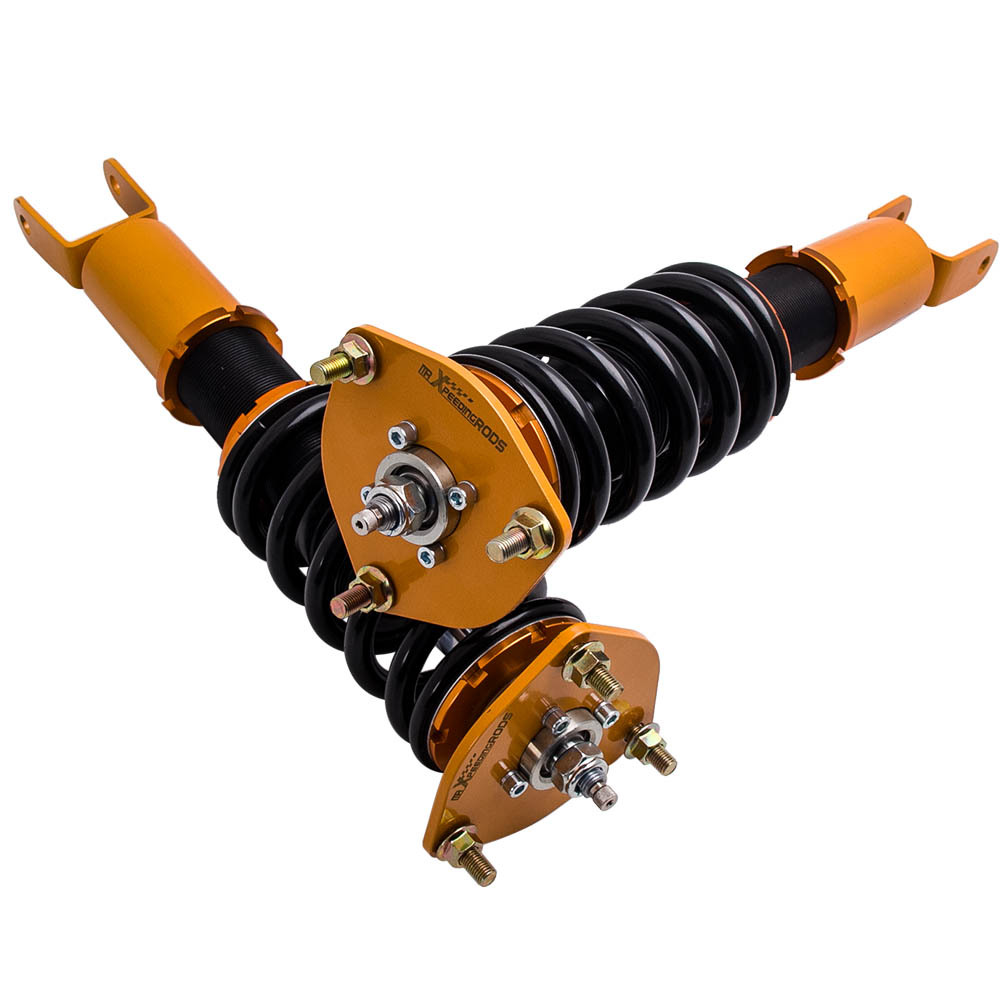 Coilovers Absorber Shock Ajustable Amortiguadores compatible para Mazda RX-8 RX8 2004-2011