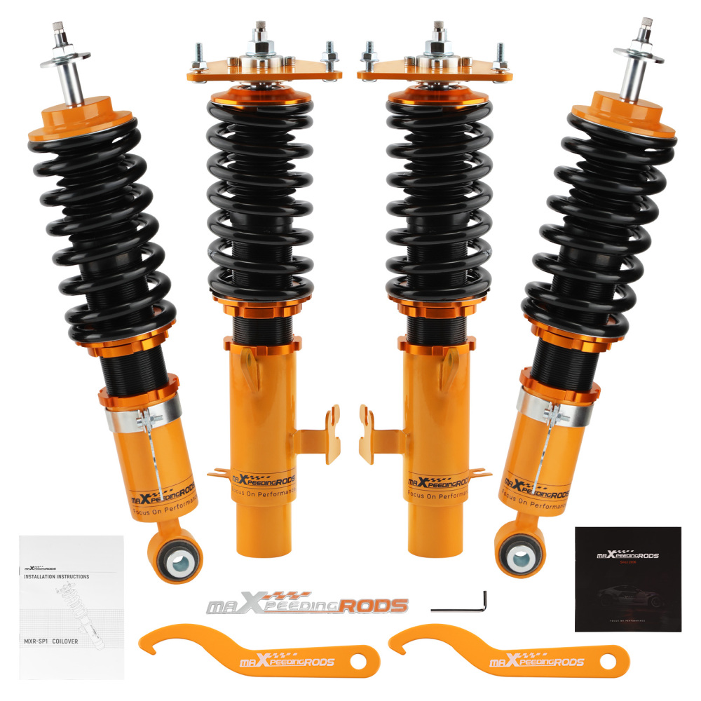 24 Ways Adjustable Coilovers Amortiguadores compatible para Mini Cooper R50 S R53 02-06