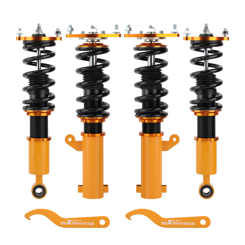 Kit completo de amortiguadores compatible para Mitsubishi Eclipse 00-05 Suspensión de muelles helicoidales
