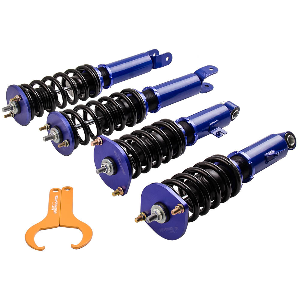 Coilover Suspensión Amortiguador compatible para Nissan 300 ZX Z32 90-96 Coil Spring Shocks